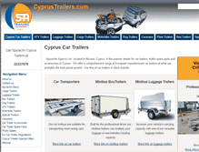 Tablet Screenshot of cyprustrailers.com